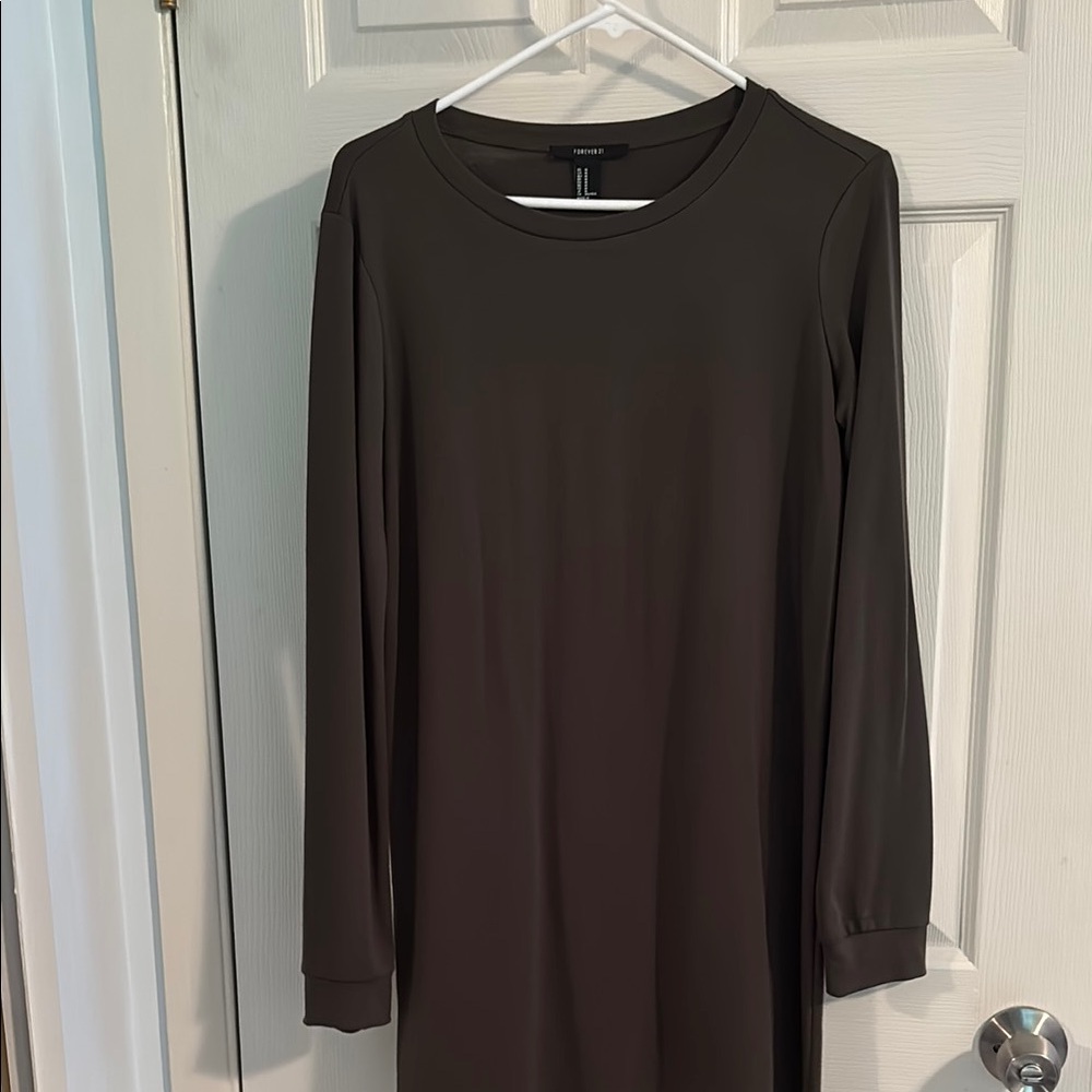 Elegant Black Long Sleeve Dress